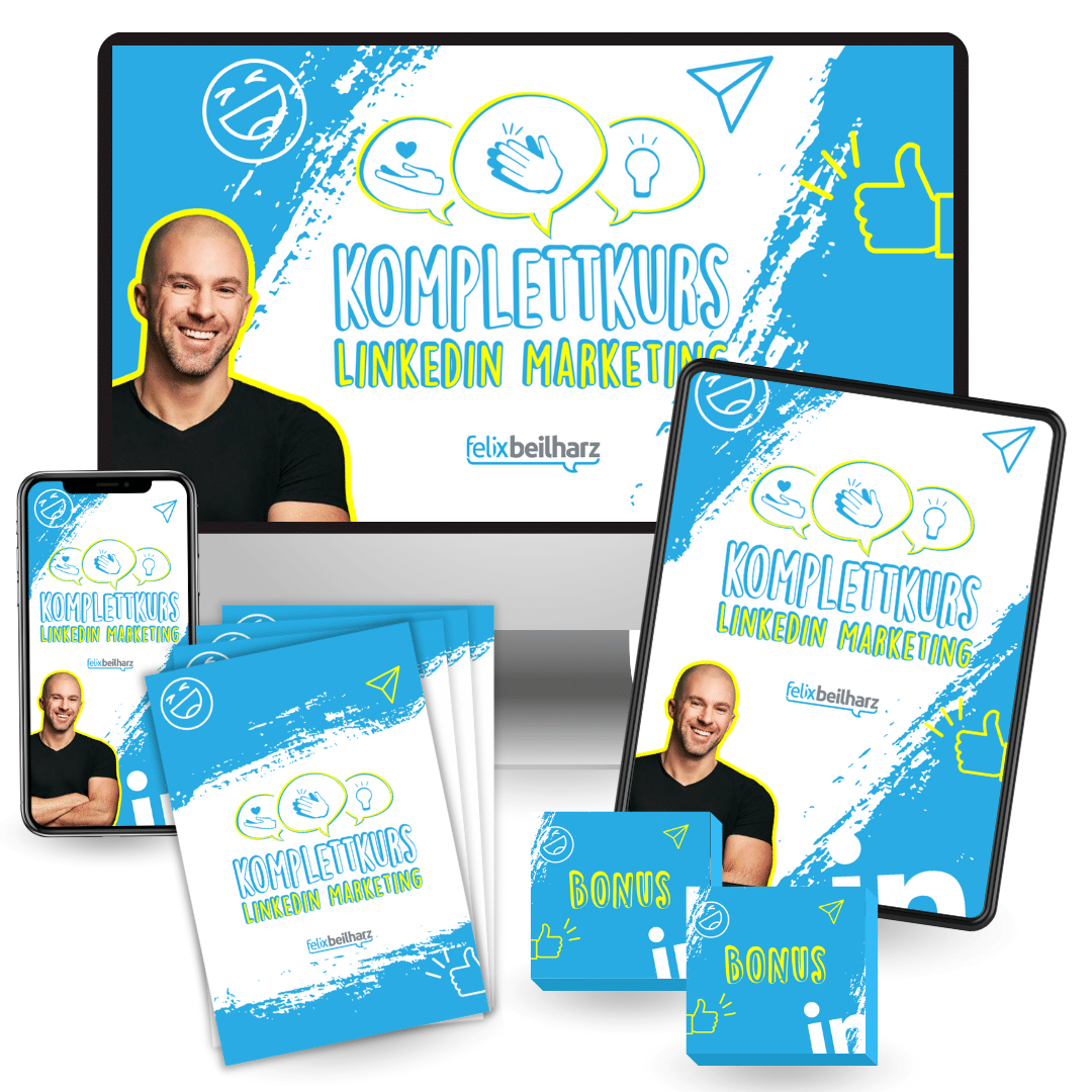 Kursvorschau Komplettkurs LinkedIn Marketing