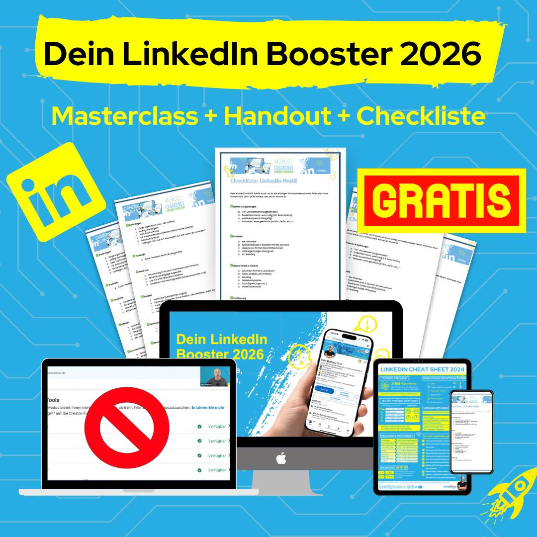 1080x1080 LinkedIn Booster 2026